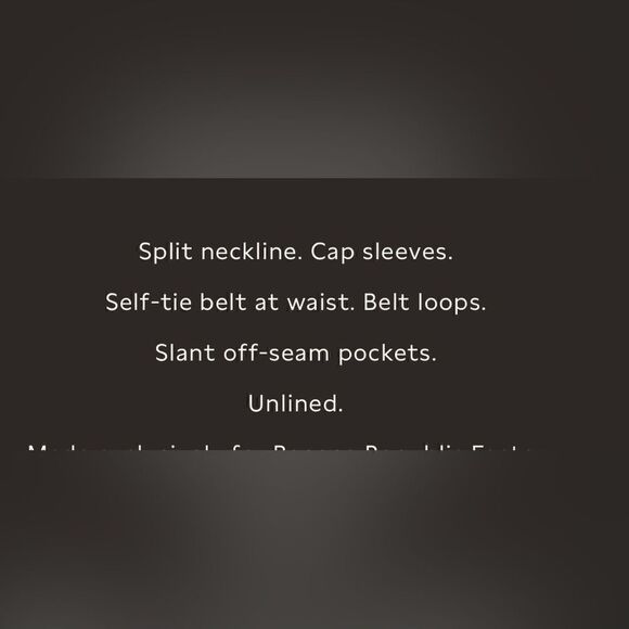 Banana Republic SPLIT-NECK MINI DRESS - Picture 5 of 7